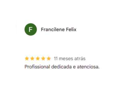 Avaliação do Cliente